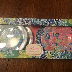 Lilly Pulitzer Wade & Sea Appetizer Plates